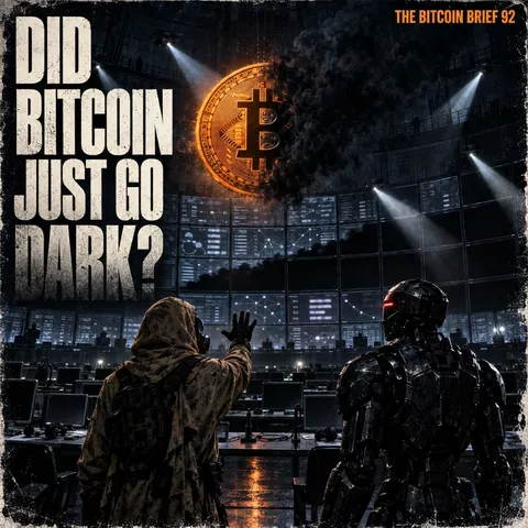 Did Bitcoin Just Go Dark?