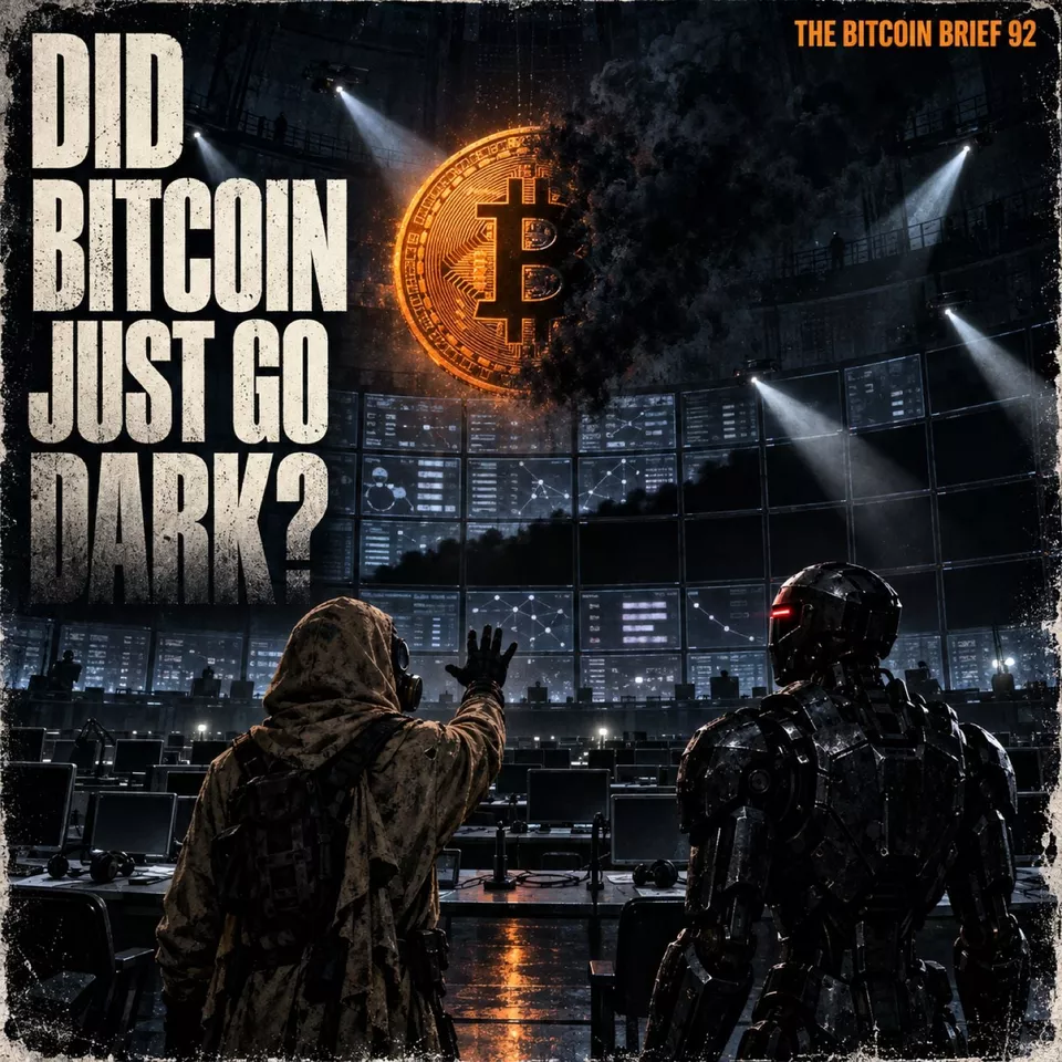 Did Bitcoin Just Go Dark?