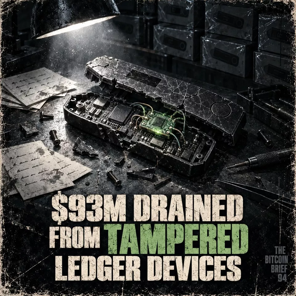 $93M Drained From Tampered Ledger Devices