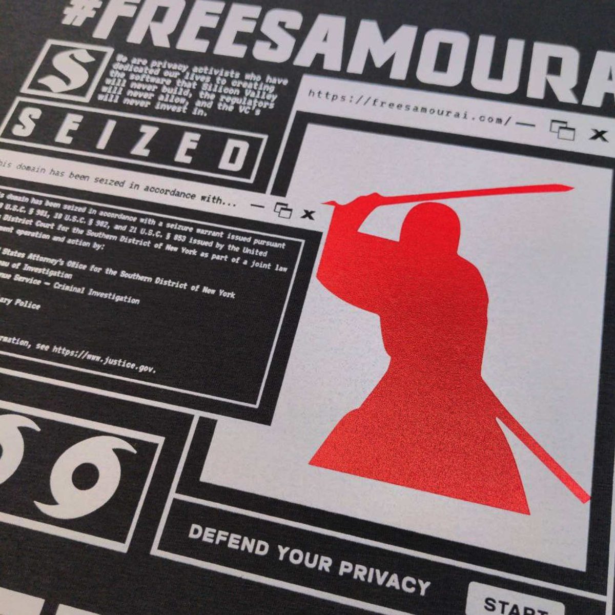 Free Samourai Hoodie